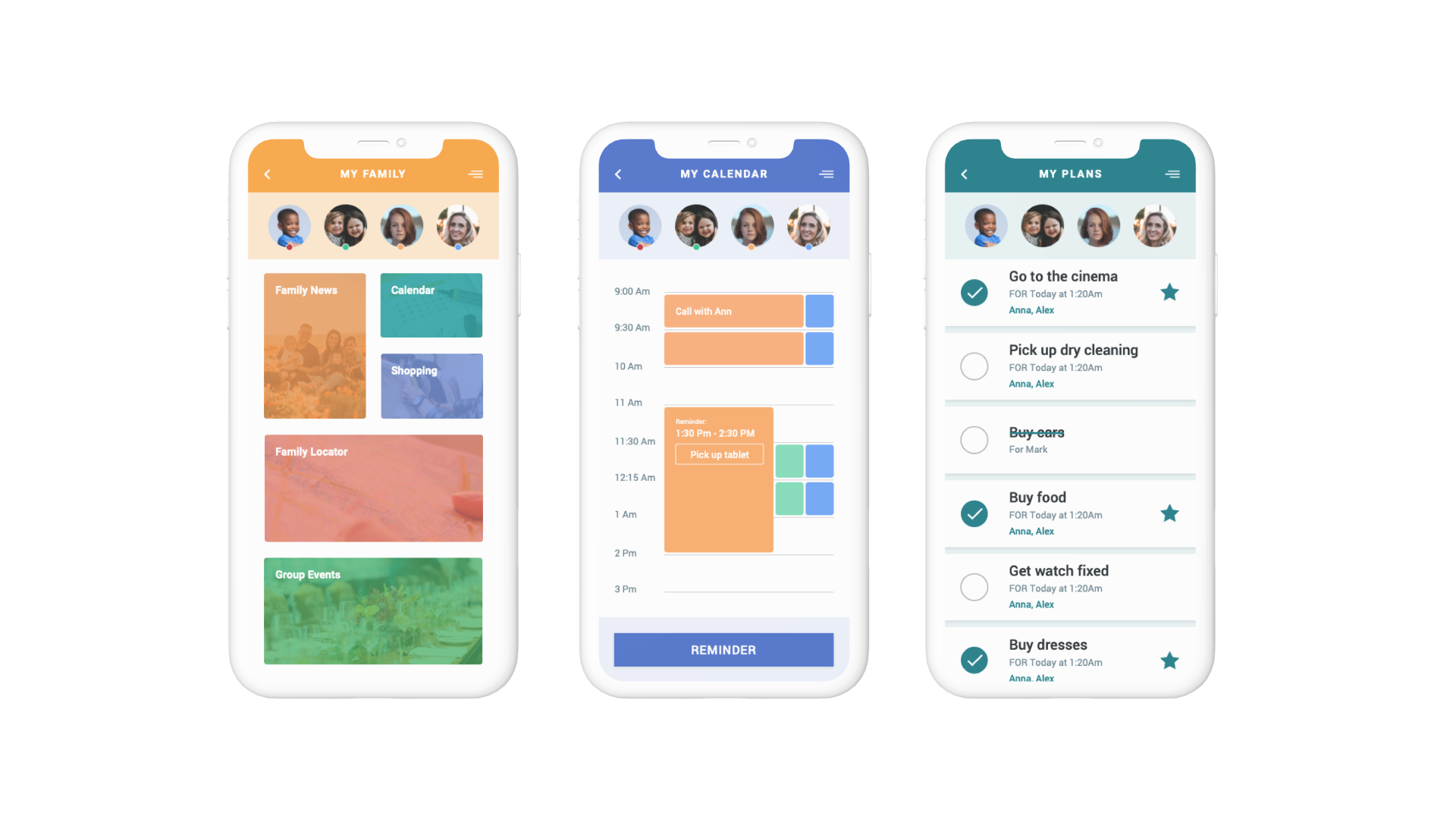 Family Organizer App Development by Mbicycle