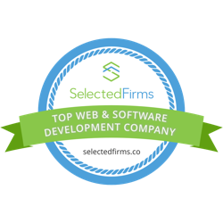 Top Web Development<br>Companies in UK<br/> by <strong>Selected Firms</strong>